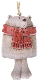 Ozdoba świąteczna ceramiczna 9 cm Polar Bear – Dakls