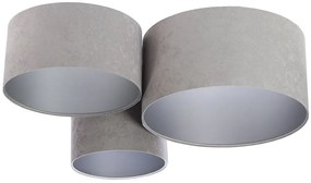 Szaro-srebrna potrójna plafoniada - EXX39-Argon