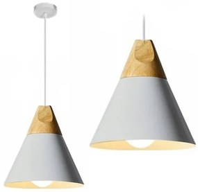 Lampa sufitowa SCANDI C APP062-1CP Szara