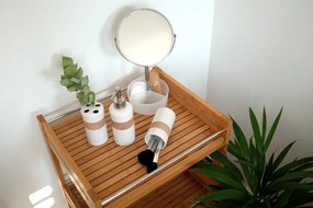 Lusterko kosmetyczne dwustronne, powiększenie x 3, ZELLER