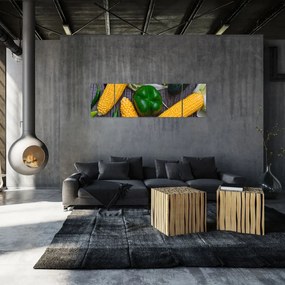 Obraz warzyw (170x50 cm)