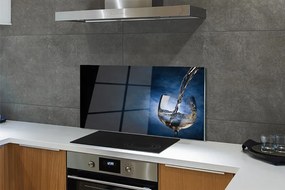 Panel szklany do Kuchni Orzeźwiające Białe Wino