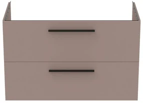 Szarobeżowa wisząca szafka pod umywalkę 100x63 cm i.Life B – Ideal Standard