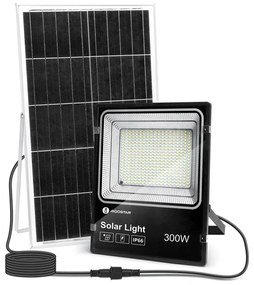 Aigostar - LED Ściemnialny naświetlacz solarny LED/25W/3,2V IP66 + pilot