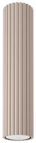 Plafon KARBON 30 taupe ryflowany SOLLUX  LIGHTING