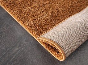 Dywan shaggy Best Cognac 140 cm x 200 cm