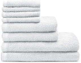 Białe bawełniane ręczniki szybkoschnące zestaw 8 szt. Quick Dry – Catherine Lansfield