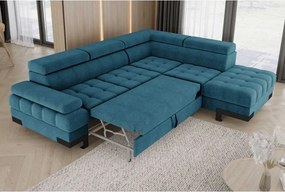 Narożnik SELVA L z funkcją spania i pojemnikiem AUSTIN 14 WERSAL