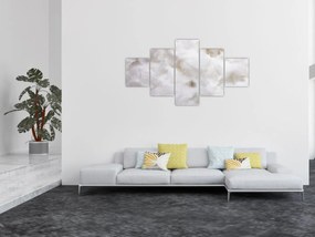 Obraz - Białe pióra (125x70 cm)