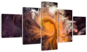 Abstrakcyjny obraz - kosmos (125x70 cm)