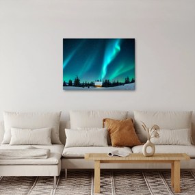 Obraz - Aurora Borealis (70x50 cm)