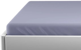 PrzytulneMieszkanie.pl Prześcieradło do łóżeczka Jersey jasnofioletowe 70 x 140 cm