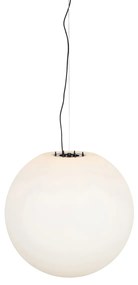 Zewnetrzna Nowoczesna zewnętrzna lampa wisząca biała 77 cm IP65 - Nura Nowoczesny Oswietlenie zewnetrzne