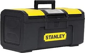 Skrzynka narzędziowa 40 cm Otwierana jedną ręką Stanley - Solidna Konstrukcja & Mobilna Taca na Narzędzia