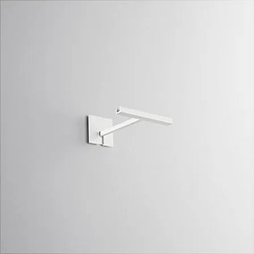 Matowy, biały metalowy wspornik umożliwiający przekształcenie lampy CAGE w lampę ścienną