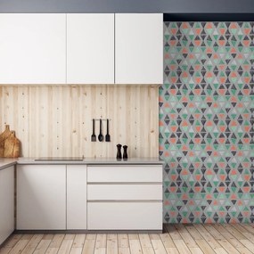 Tapeta - Trójkąty IV.