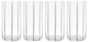 Szklanki zestaw 4 szt. 450 ml Stripe – Ladelle