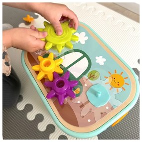 Woopie green konstrukcyjny box motoryczny montessori 12w1 fsc