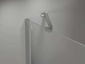 Mexen Mist Duo kabina prysznicowa uchylna 75 x 75 cm, transparent, chrom - 8A4-075-075-01-00