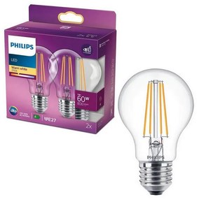 SET 2x LED Żarówka VINTAGE Philips E27/7W/230V 2700K