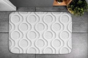 Antypoślizgowy dywanik łazienkowy Antypoślizgowy dywanik łazienkowy Koła wzór