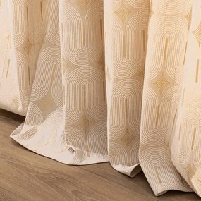 Beżowa zasłona 140x240 cm Ondine – douceur d'intérieur