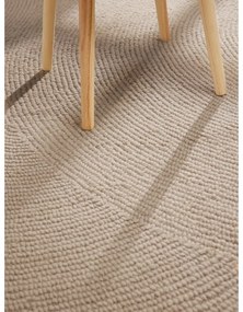 Beżowy wełniany chodnik tkany ręcznie 80x200 cm Eleni Light Beige – Hanse Home