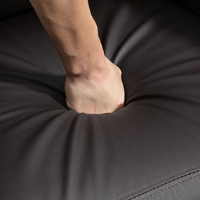 HOMCOM Fotel relaksacyjny telewizyjny z masażem wibracyjnym, funkcja leżenia, 2 punkty masażu, pilot, 68 x 88 x 98 cm, brązowy | Aosom PL