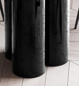 Okrągły stół z matowym blatem Raveo Hubertus