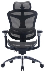 Ergonomiczny fotel do pracy przy biurku Kosmo, zgodny z normą BHP