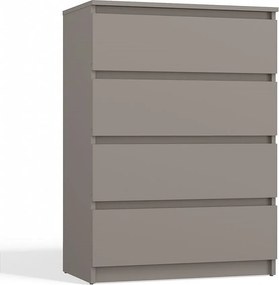 Komoda: 4 szuflady, glina, 40 x 97 x 70 cm