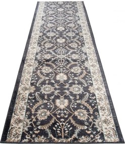 Antracytowy wzorzysty elegancki chodnik na metry M4-M09