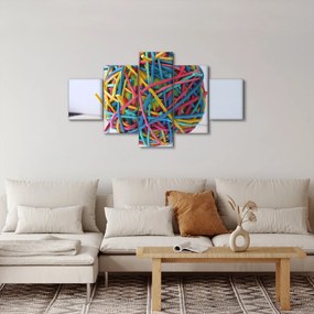 Obraz gumek (125x70 cm)