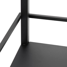 Inteligentna lampa podłogowa industrialna czarna w tym Wifi G95 - Cage Rack