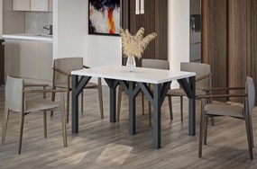 Industrialny stół jadalniany Dunaj 295 rozkładany od 130 do 295 cm