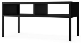 Stolik kawowy prostokątny czarny MATTEO 900 x 450 x 450 mm