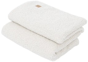 Kremowy koc dziecięcy z materiału sherpa 100x77 cm – Meowbaby