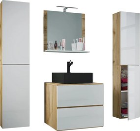 5-częściowa umywalka łazienkowa 60 cmLendas XL