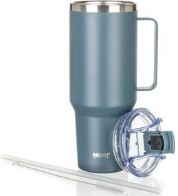 Banquet Kubek termiczny ze stali nierdzewnej z uchwytem Twain 1200 ml, ciemnoszary
