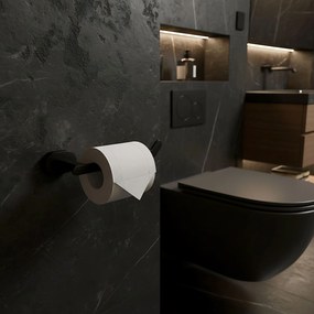 Uchwyt na papier toaletowy 109 Til Czarny