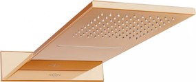 Mexen Waterfall deszczownica slim 50 x 22 cm, różowe złoto - 79190-60
