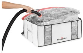 Tekstylny pojemnik do przechowywania ubrań próżniowy/usztywniany 65x50x26,5 cm Life – Compactor