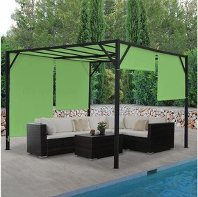 Pergola Beja zielony,  3x3m