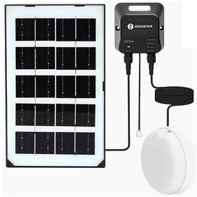 Aigostar - LED Oświetlenie solarne LED/35W/12V 3000 mAh 6500K śr. 16,8 cm