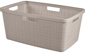 Curver Kosz na czystą bieliznę Jute 46 l, taupe