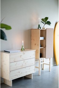 Regał z drewna sosnowego z tablicą Karup Design Slide