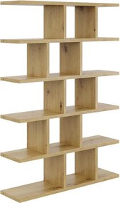 Minimalistyczny Regał Wiszący Lub Stojący Dąb Artisan T7-K84