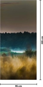 Fototapeta na drzwi - Górski krajobraz (95x205cm)