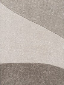 Beżowy wełniany okrągły dywan tkany ręcznie ø 200 cm Hackney Clarissa – Ted Baker