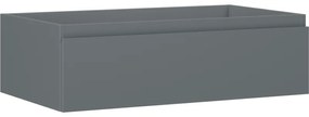 Mexen Orio szafka łazienkowa podumywalkowa 80 cm, 1 szuflada, grafit mat - 91A10-08023-1-BF66